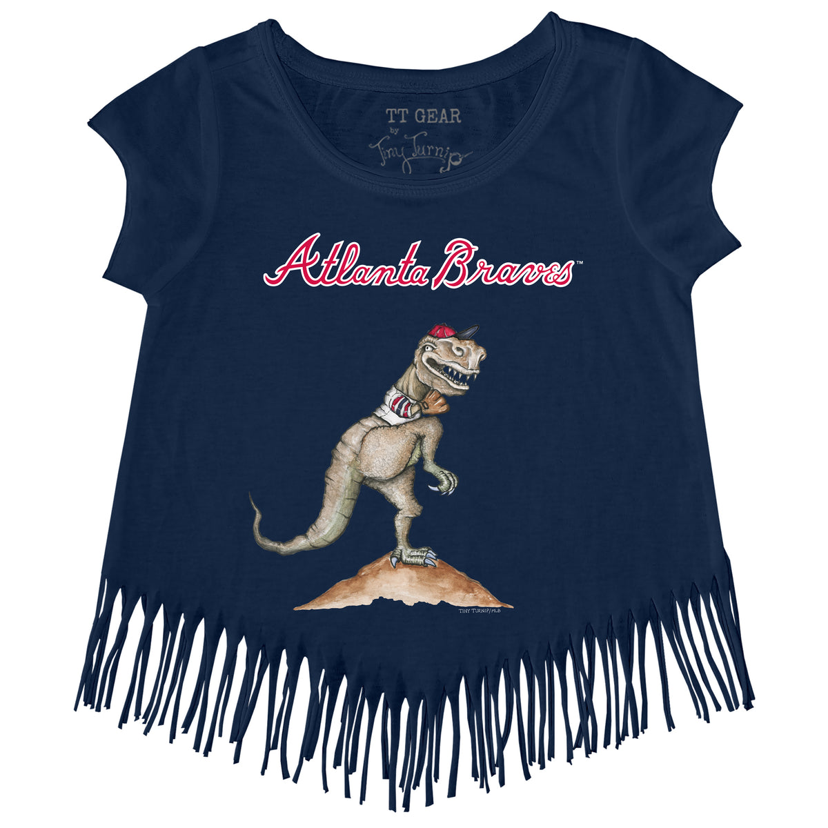 Atlanta Braves TT Rex Fringe Tee