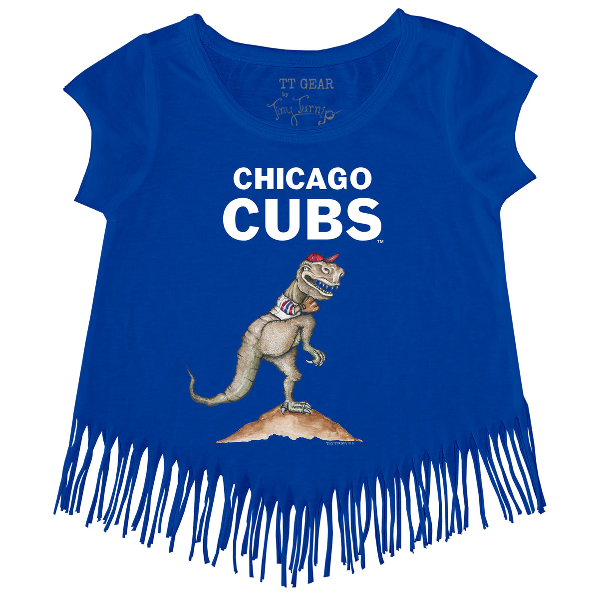 Chicago Cubs TT Rex Fringe Tee
