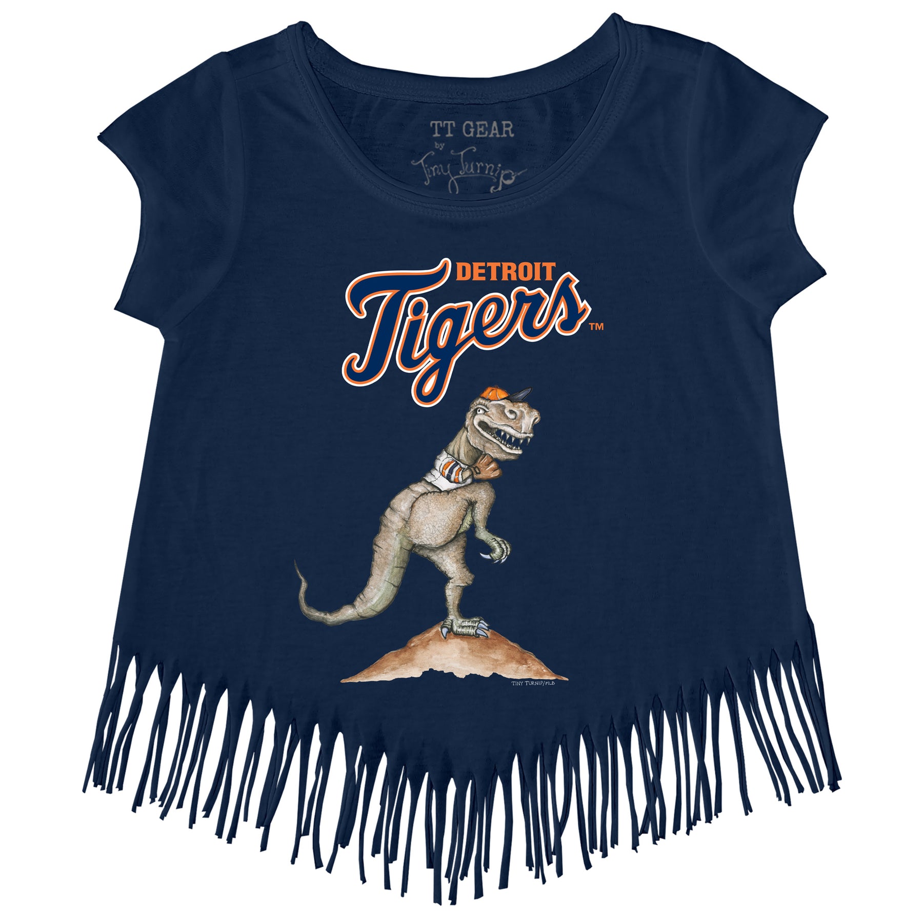 Detroit Tigers TT Rex Fringe Tee