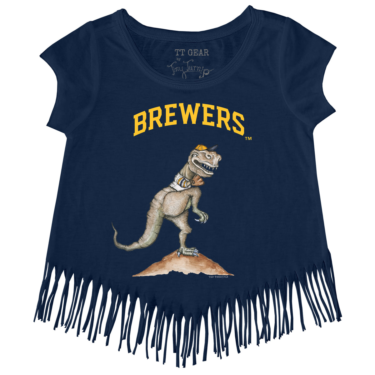 Milwaukee Brewers TT Rex Fringe Tee
