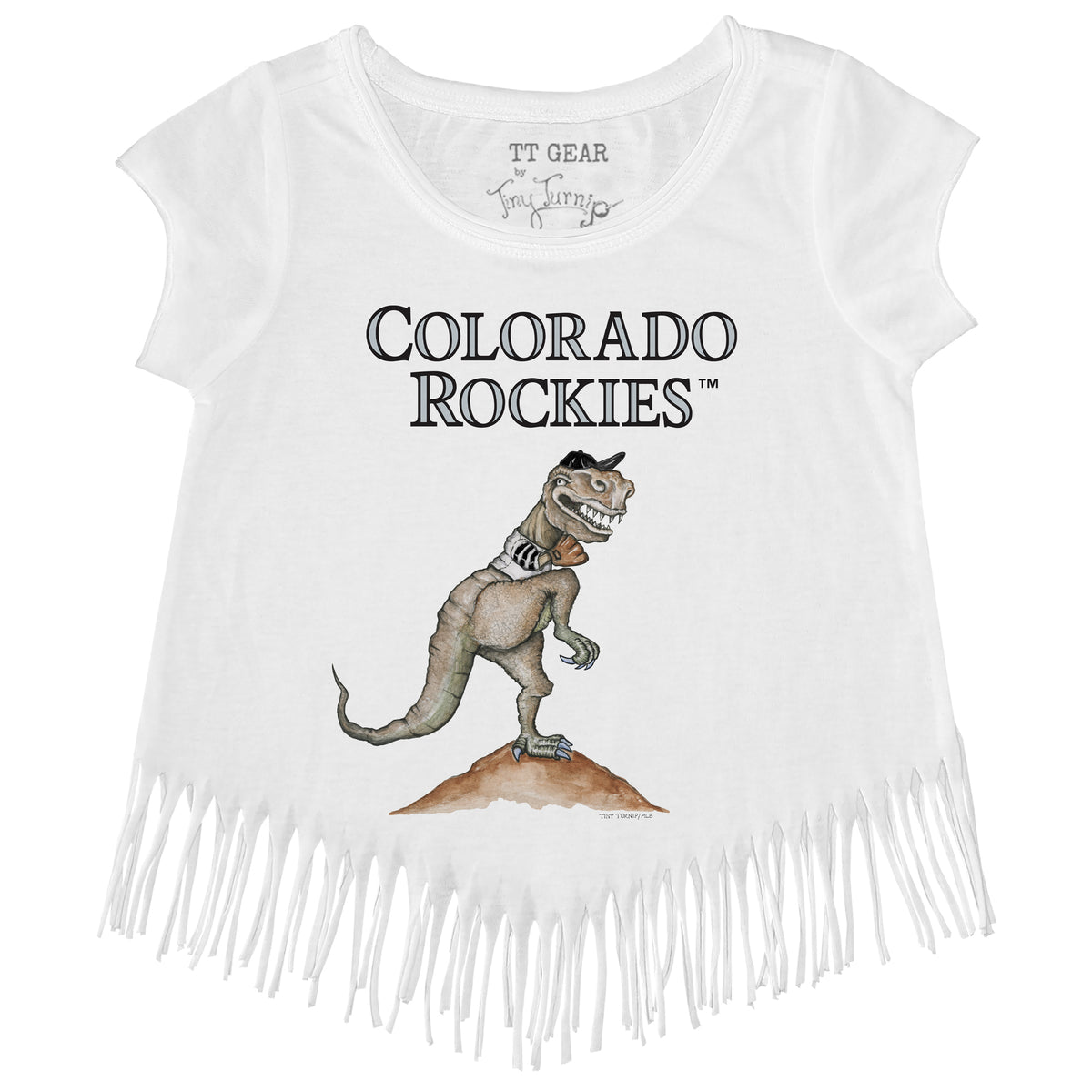 Colorado Rockies TT Rex Fringe Tee