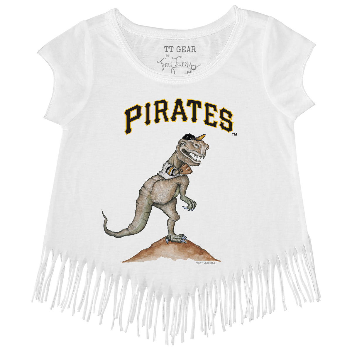 Pittsburgh Pirates TT Rex Fringe Tee