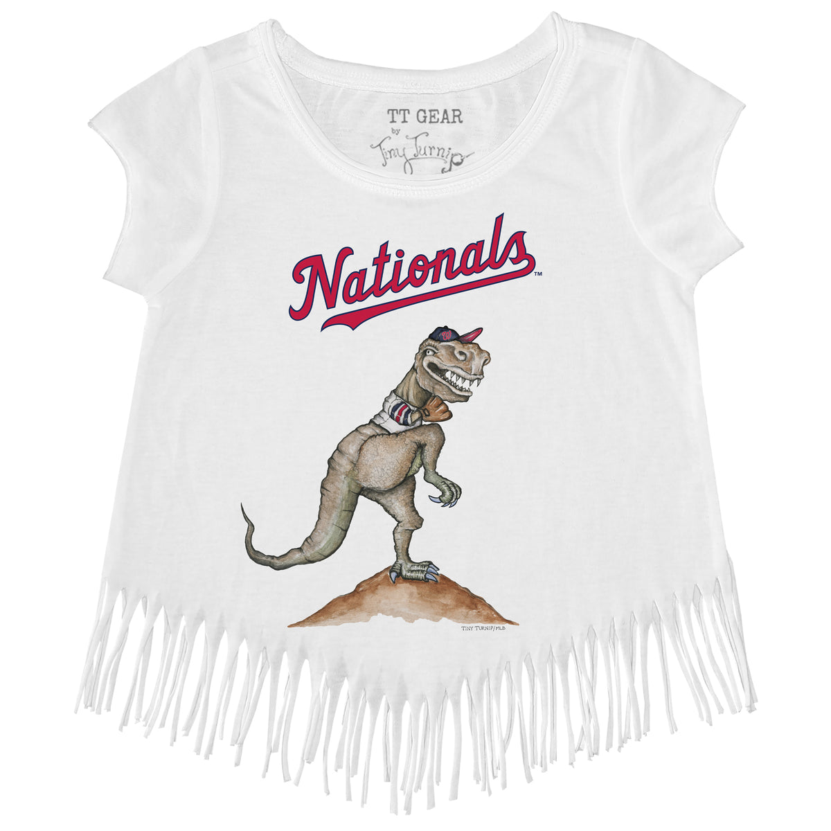 Washington Nationals TT Rex Fringe Tee