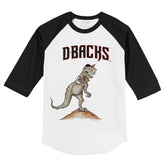 Arizona Diamondbacks TT Rex 3/4 Black Sleeve Raglan