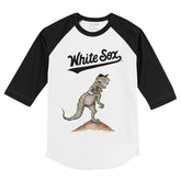 Chicago White Sox TT Rex 3/4 Black Sleeve Raglan