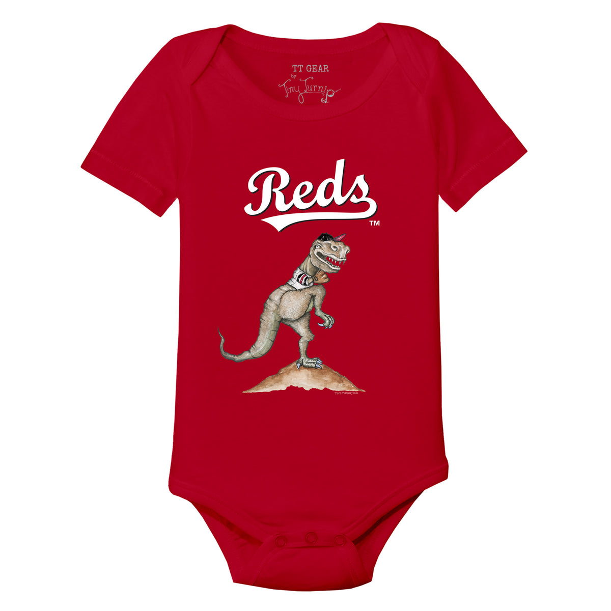 Cincinnati Reds TT Rex Short Sleeve Snapper
