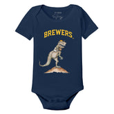 Milwaukee Brewers TT Rex Short Sleeve Snapper