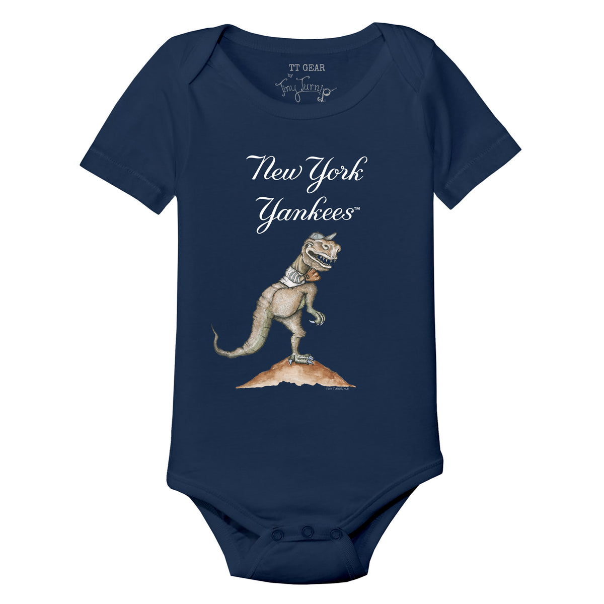 New York Yankees TT Rex Short Sleeve Snapper