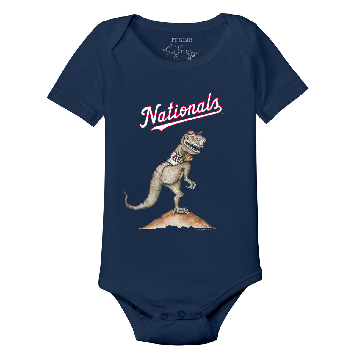 Washington Nationals TT Rex Short Sleeve Snapper