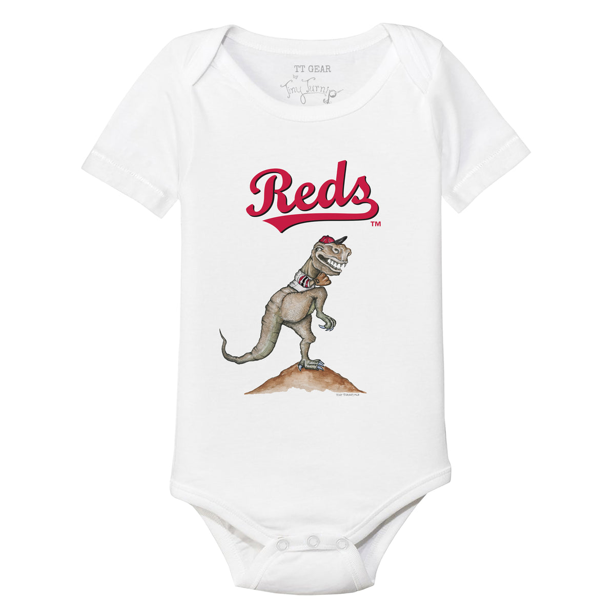 Cincinnati Reds TT Rex Short Sleeve Snapper