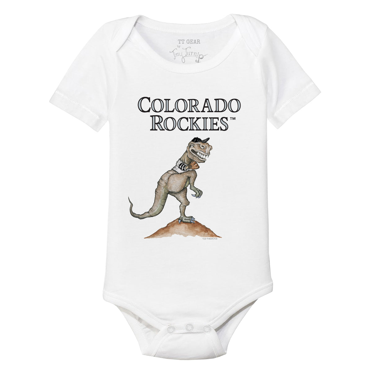 Colorado Rockies TT Rex Short Sleeve Snapper