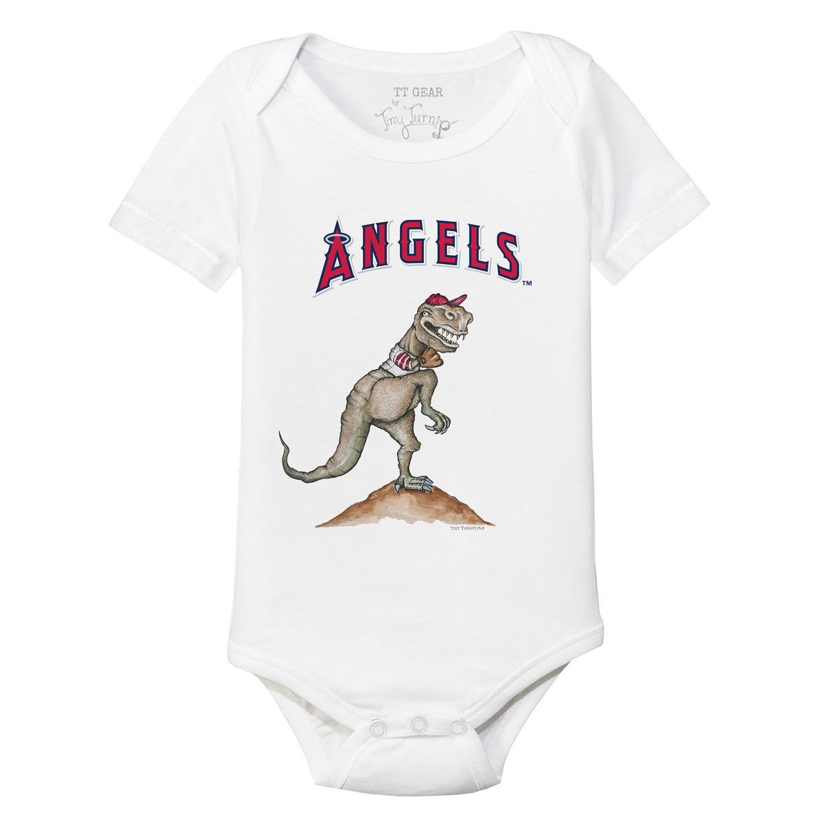 Los Angeles Angels TT Rex Short Sleeve Snapper