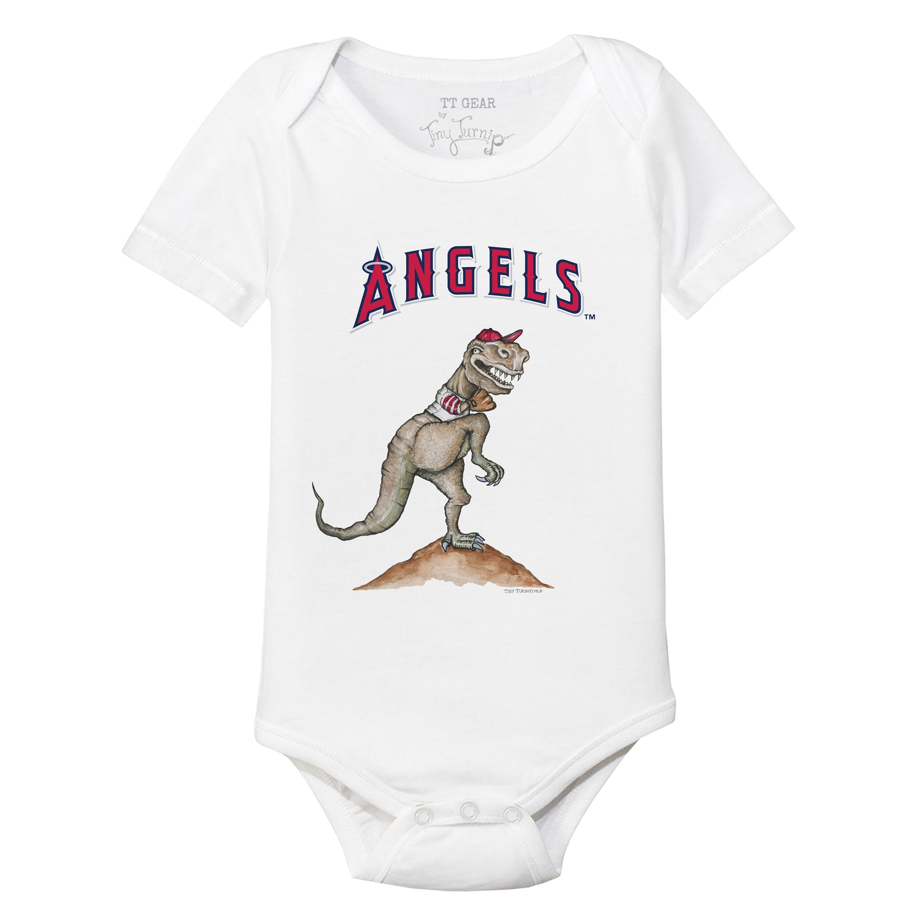 Los Angeles Angels TT Rex Short Sleeve Snapper