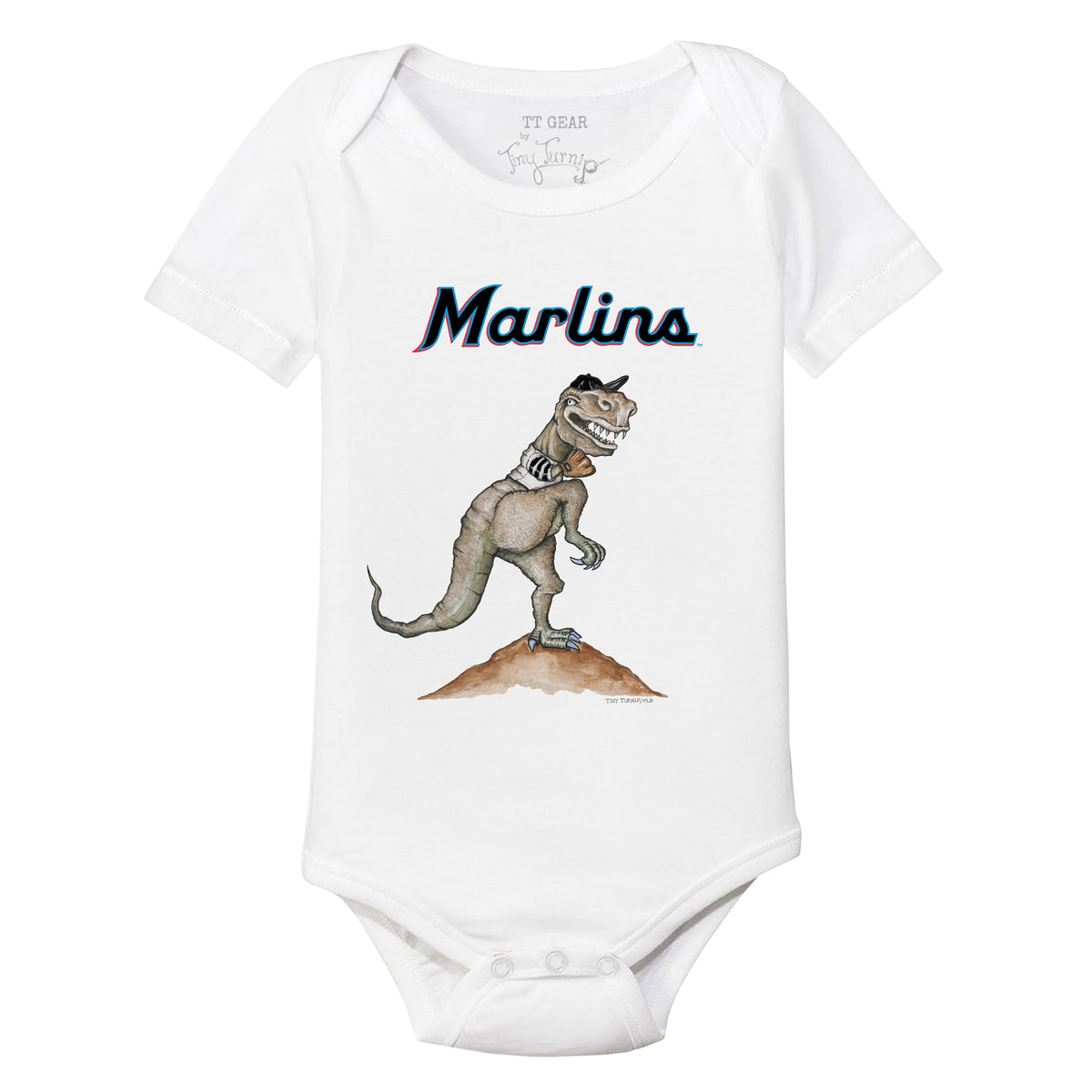 Miami Marlins TT Rex Short Sleeve Snapper