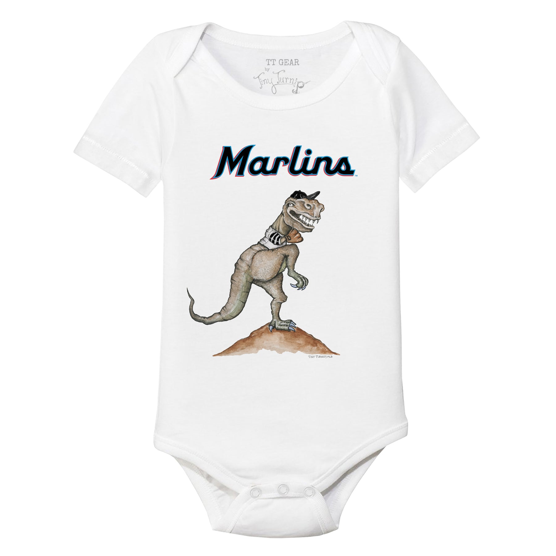 Miami Marlins TT Rex Short Sleeve Snapper