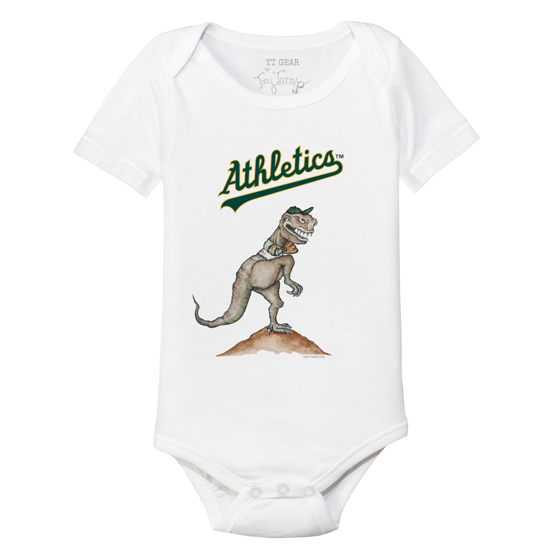 Oakland Athletics TT Rex Short Sleeve Snapper