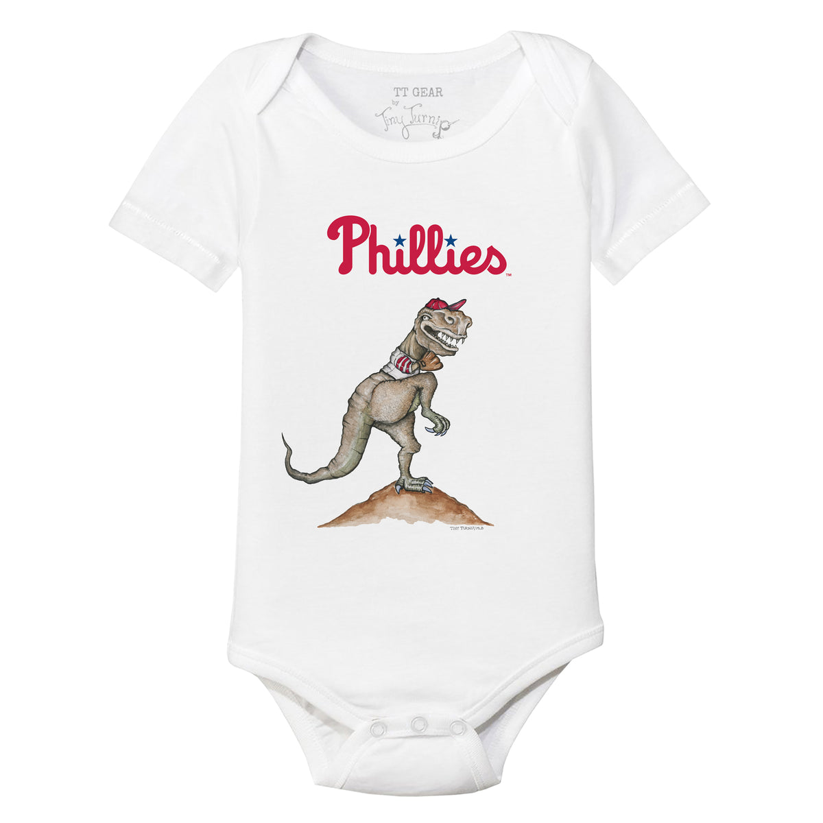 Philadelphia Phillies TT Rex Short Sleeve Snapper
