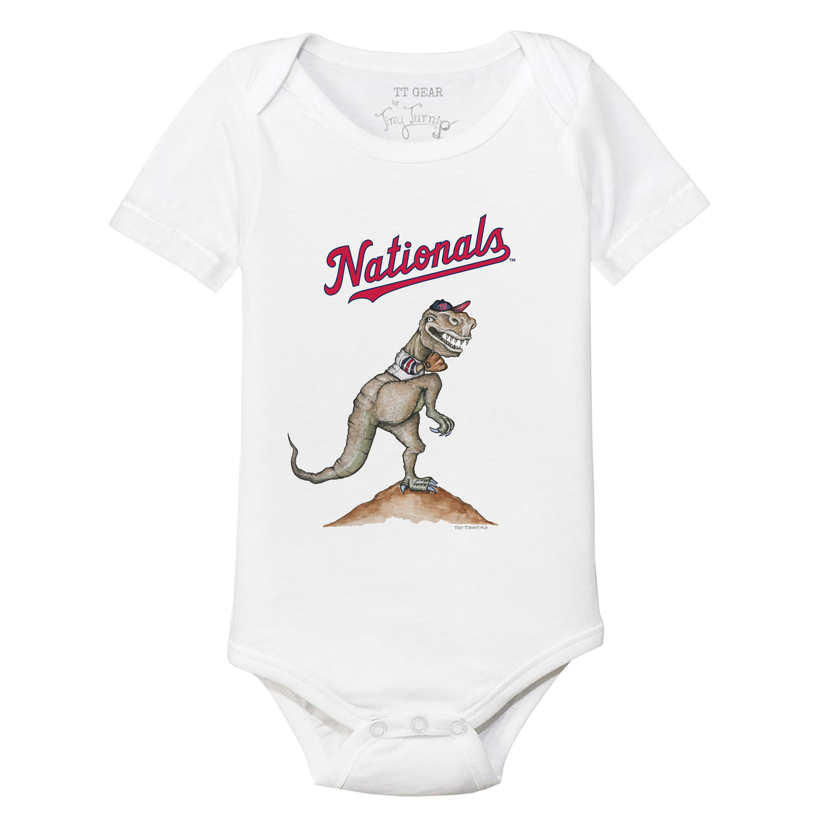 Washington Nationals TT Rex Short Sleeve Snapper