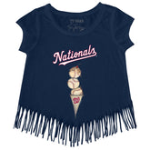 Washington Nationals Triple Scoop Fringe Tee