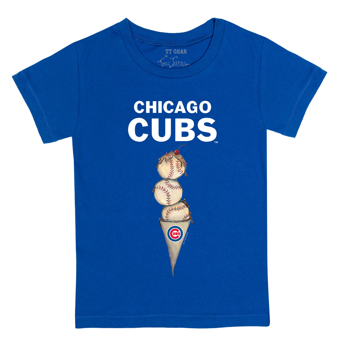 Chicago Cubs Triple Scoop Kid's Tee Shirt
