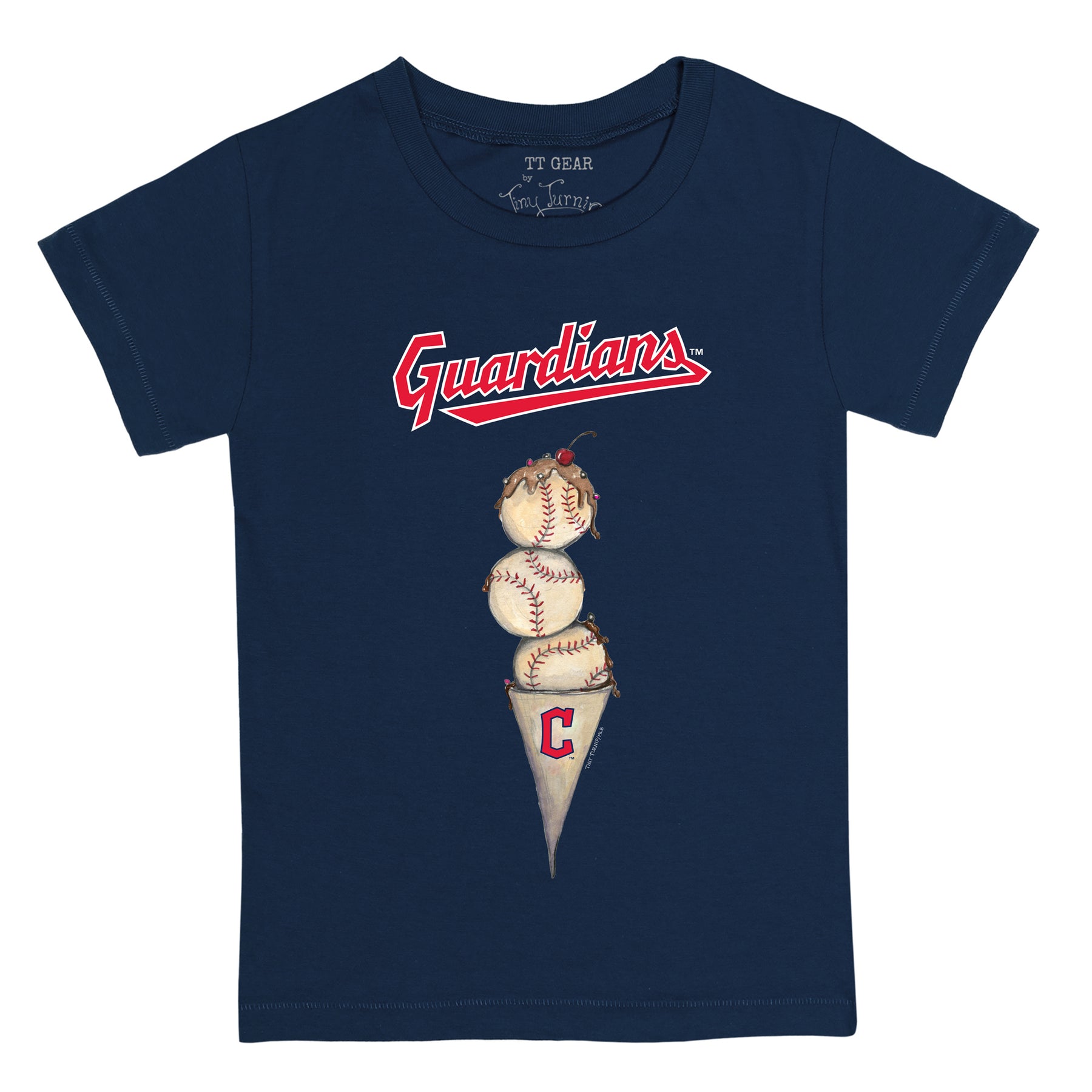 Cleveland Guardians Triple Scoop Tee Shirt