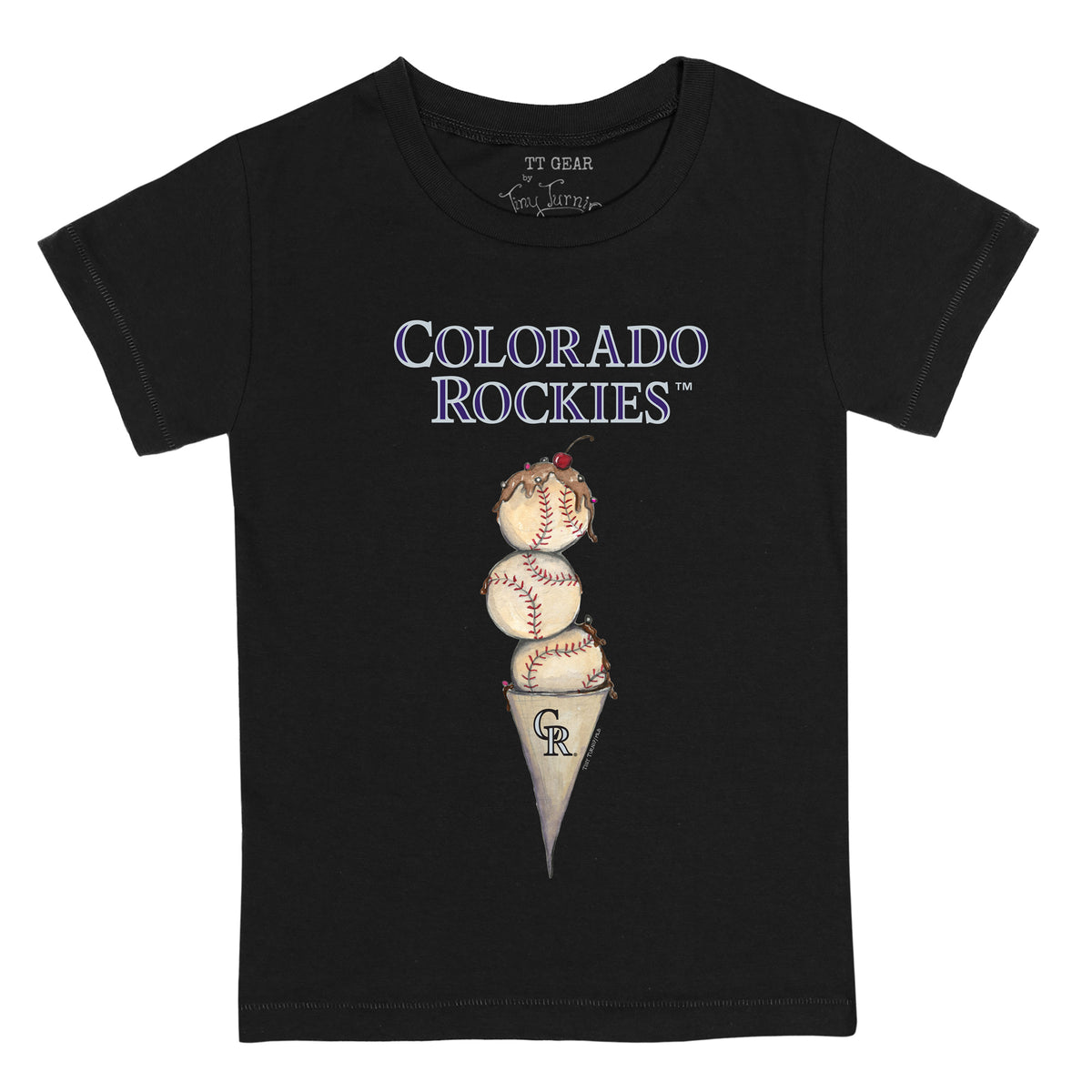 Colorado Rockies Triple Scoop Kid's Tee Shirt