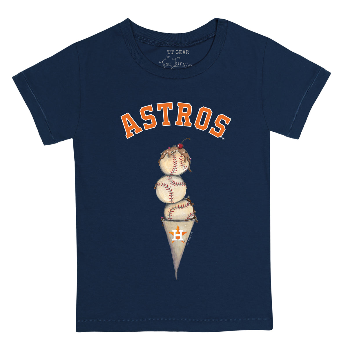 Houston Astros Triple Scoop Tee Shirt