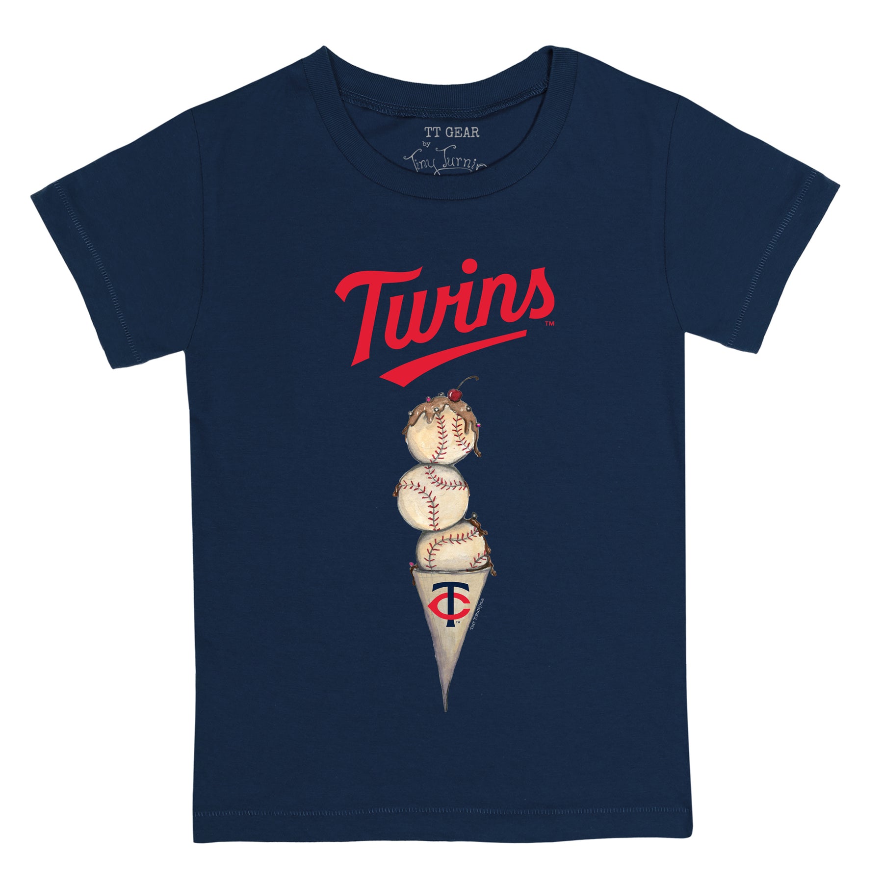 Minnesota Twins Triple Scoop Tee Shirt