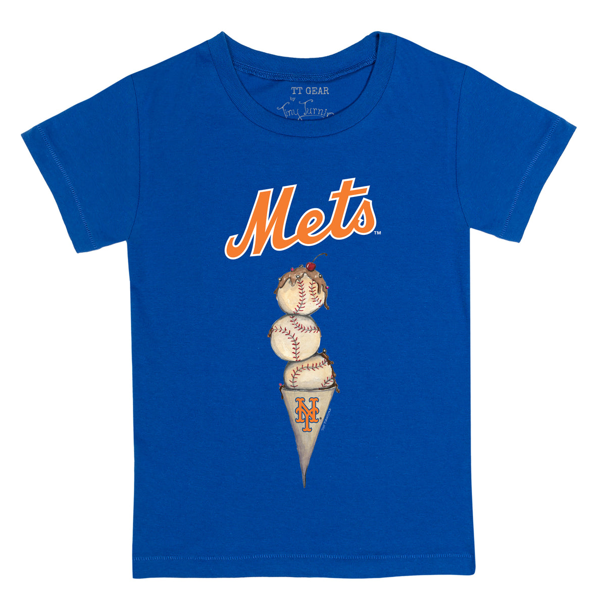 New York Mets Triple Scoop Kid's Tee Shirt