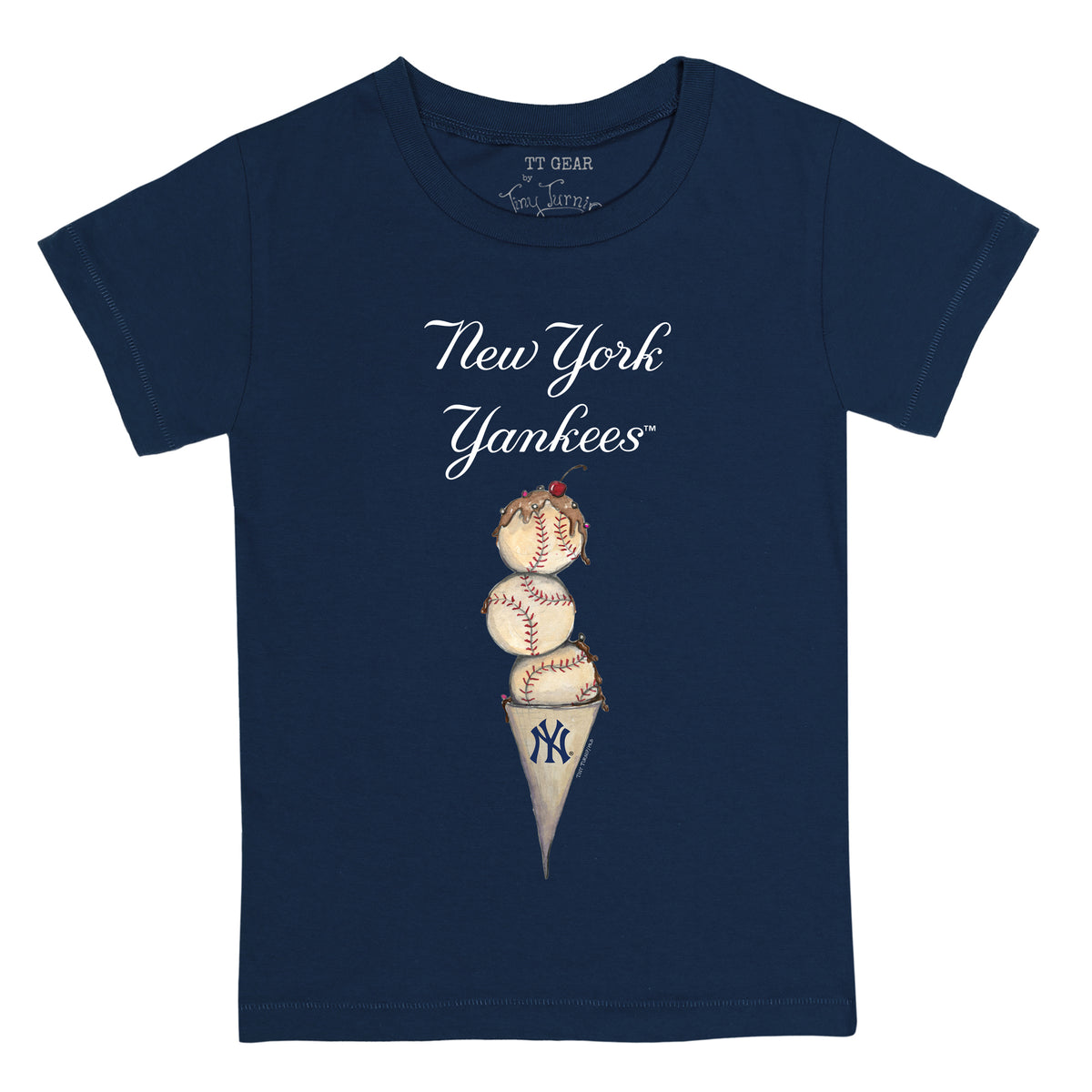 New York Yankees Triple Scoop Tee Shirt
