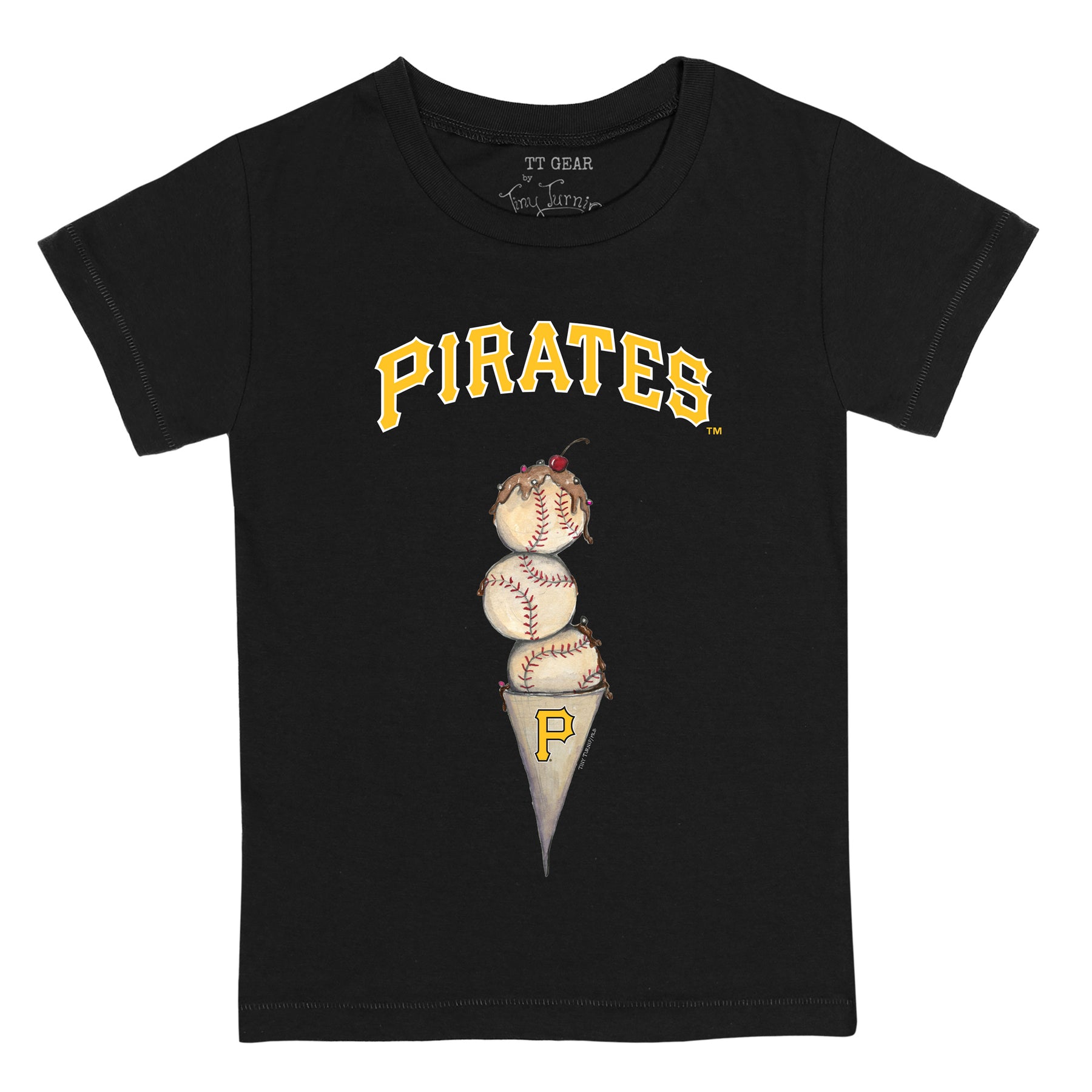 Pittsburgh Pirates Triple Scoop Tee Shirt