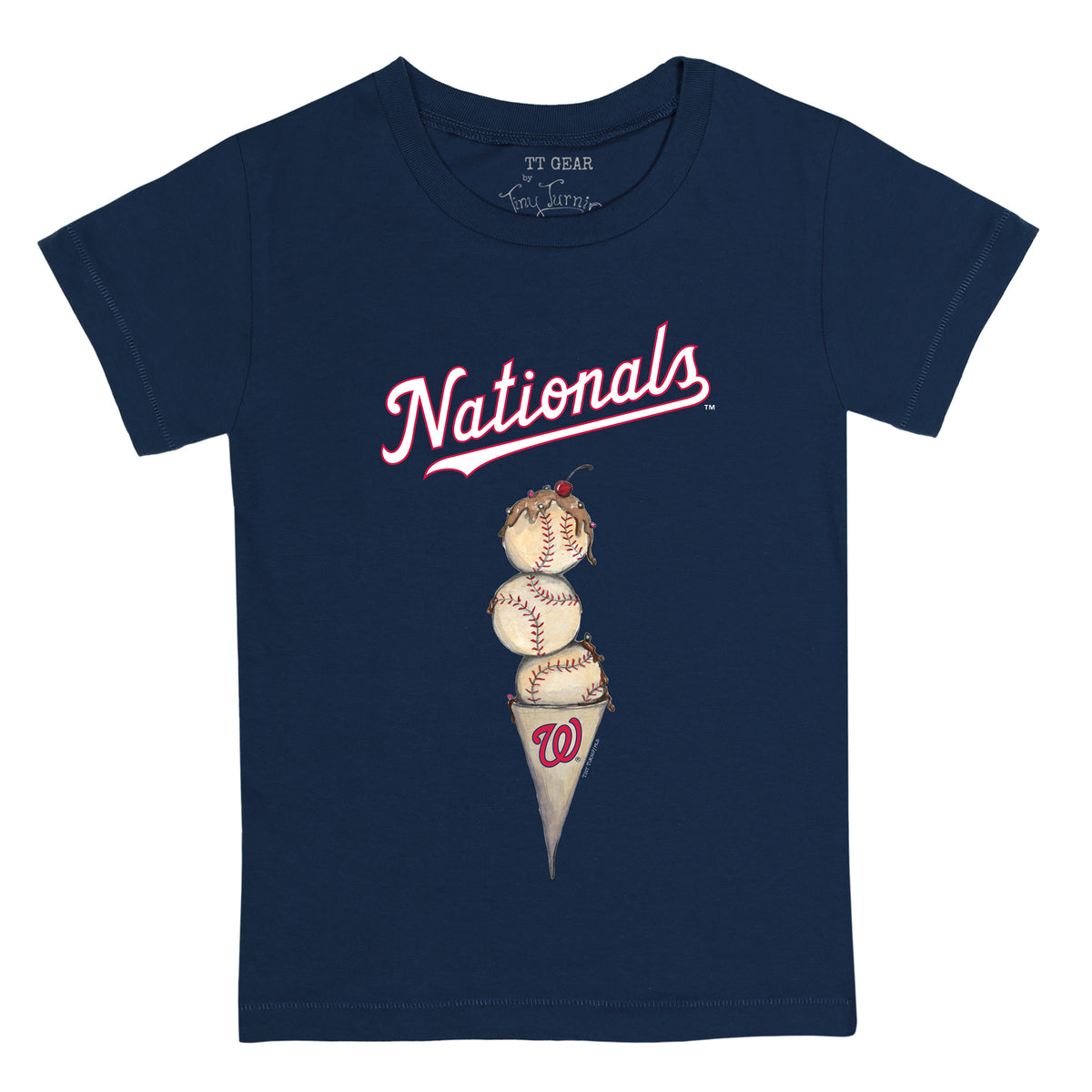 Washington Nationals Triple Scoop Kid's Tee Shirt