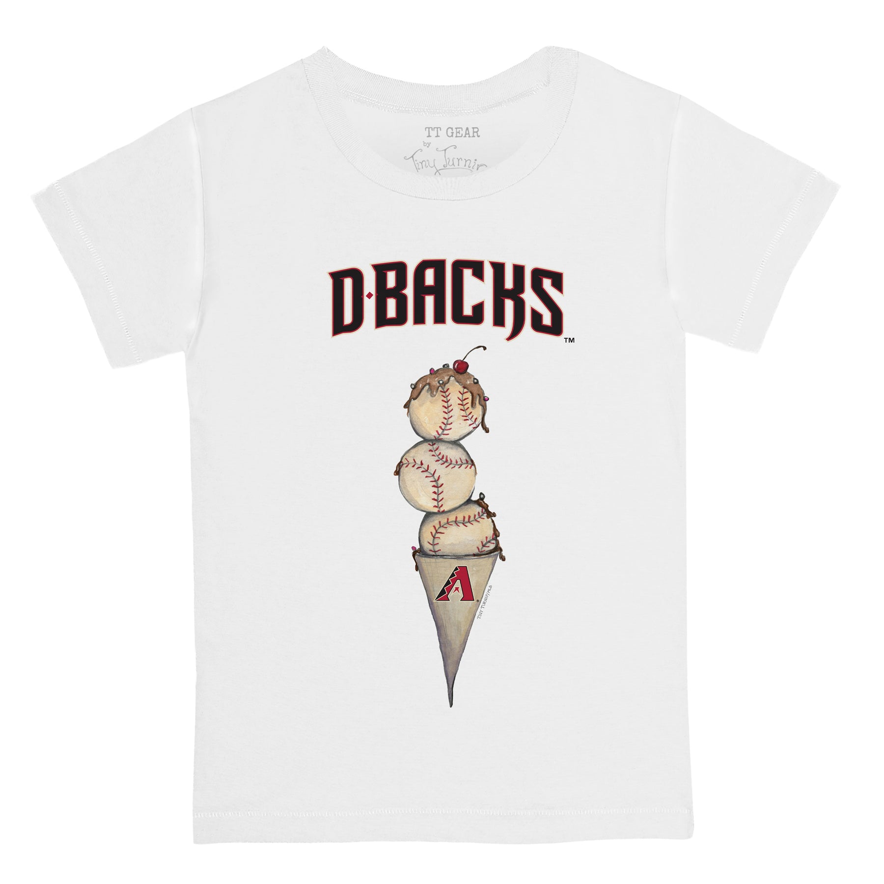 Arizona Diamondbacks Triple Scoop Tee Shirt