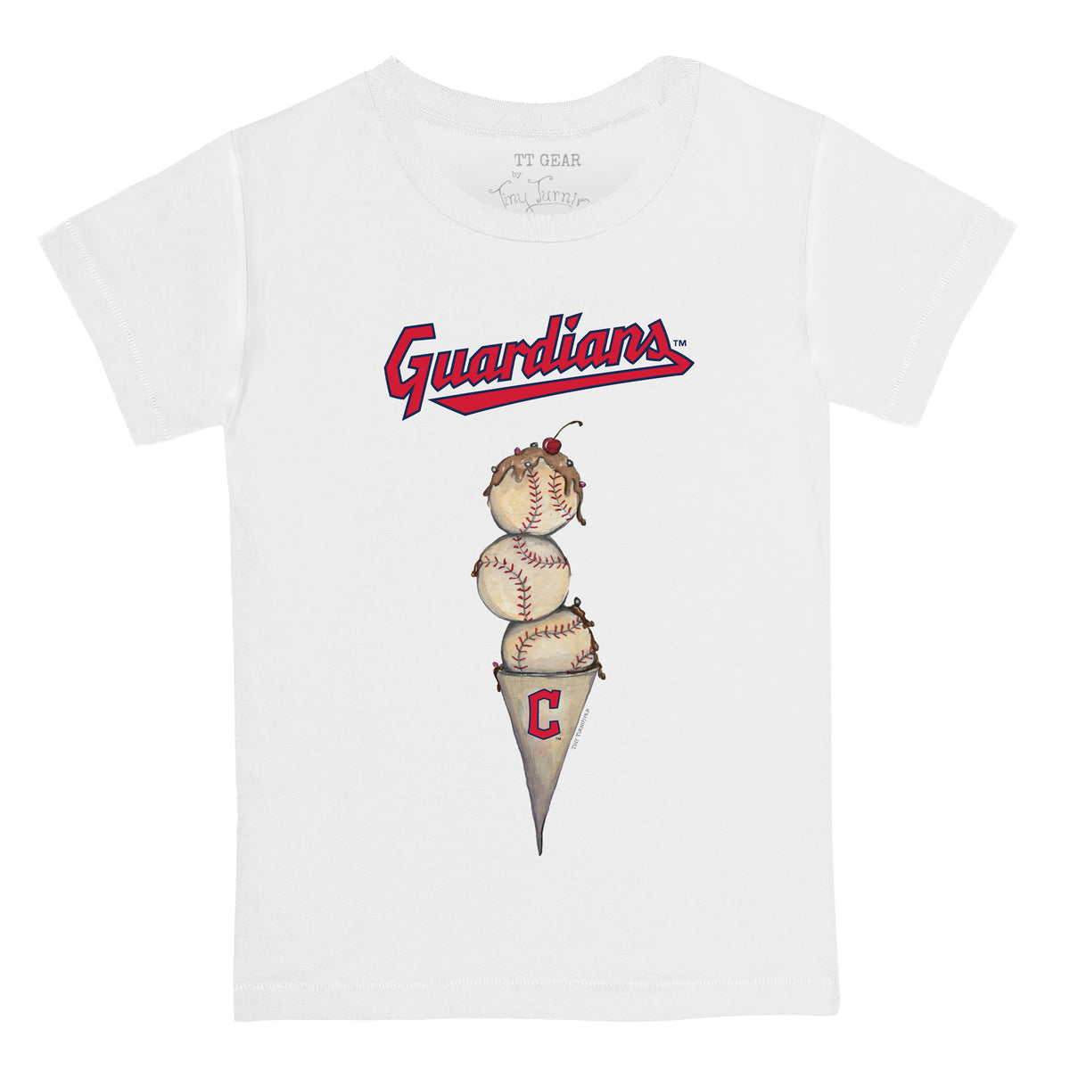 Cleveland Guardians Triple Scoop Kid's Tee Shirt