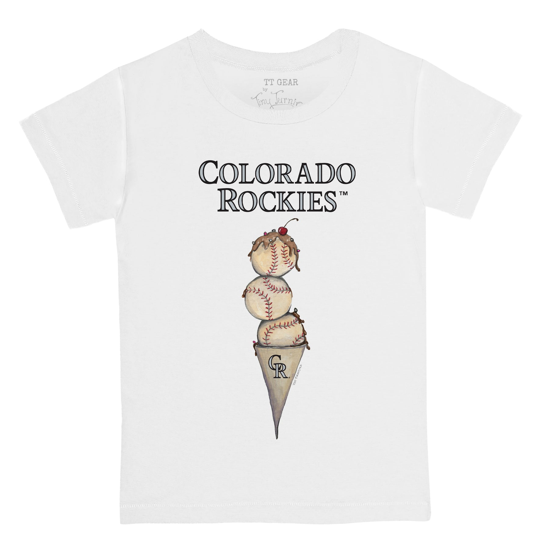 Colorado Rockies Triple Scoop Unisex Tee Shirt