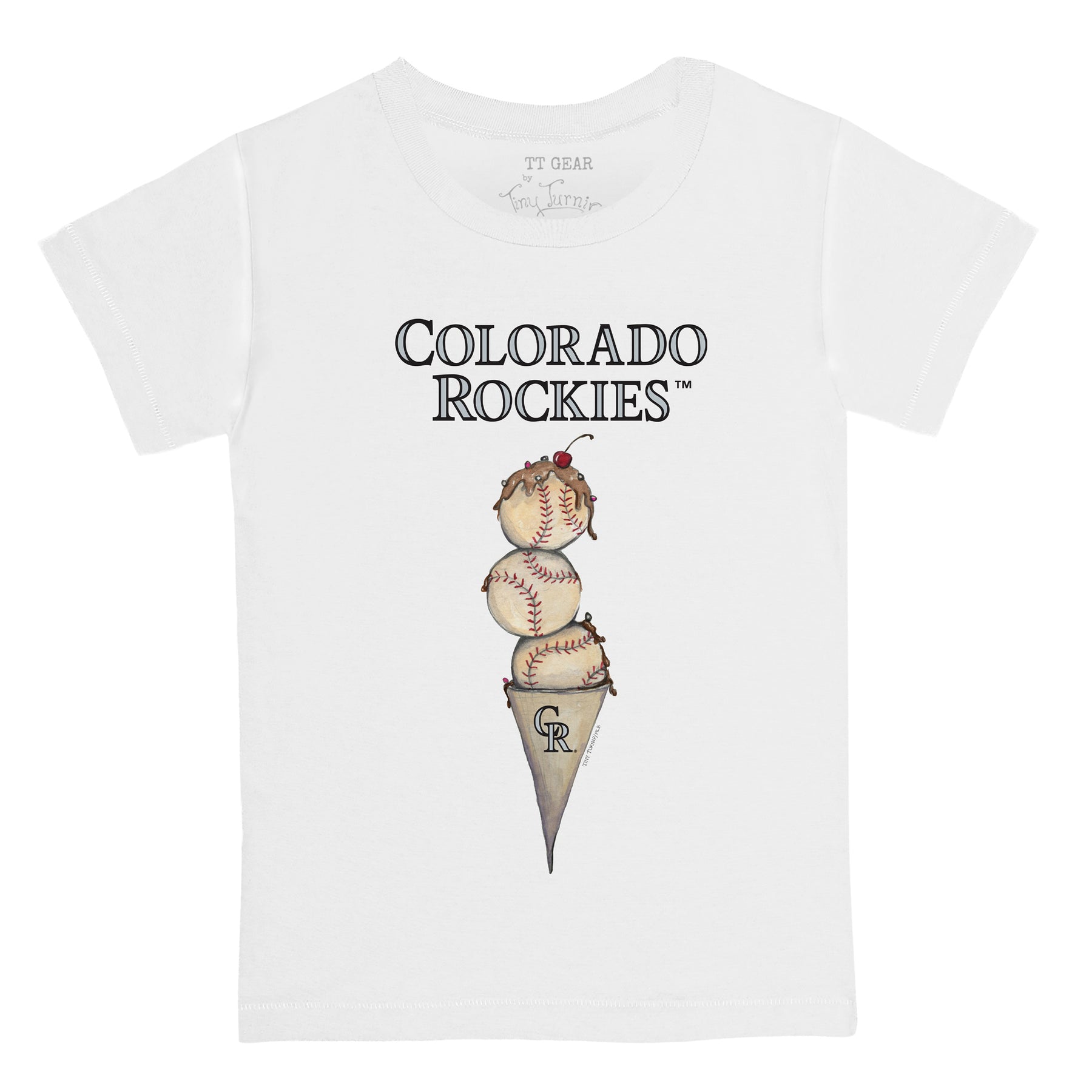 Colorado Rockies Triple Scoop Tee Shirt