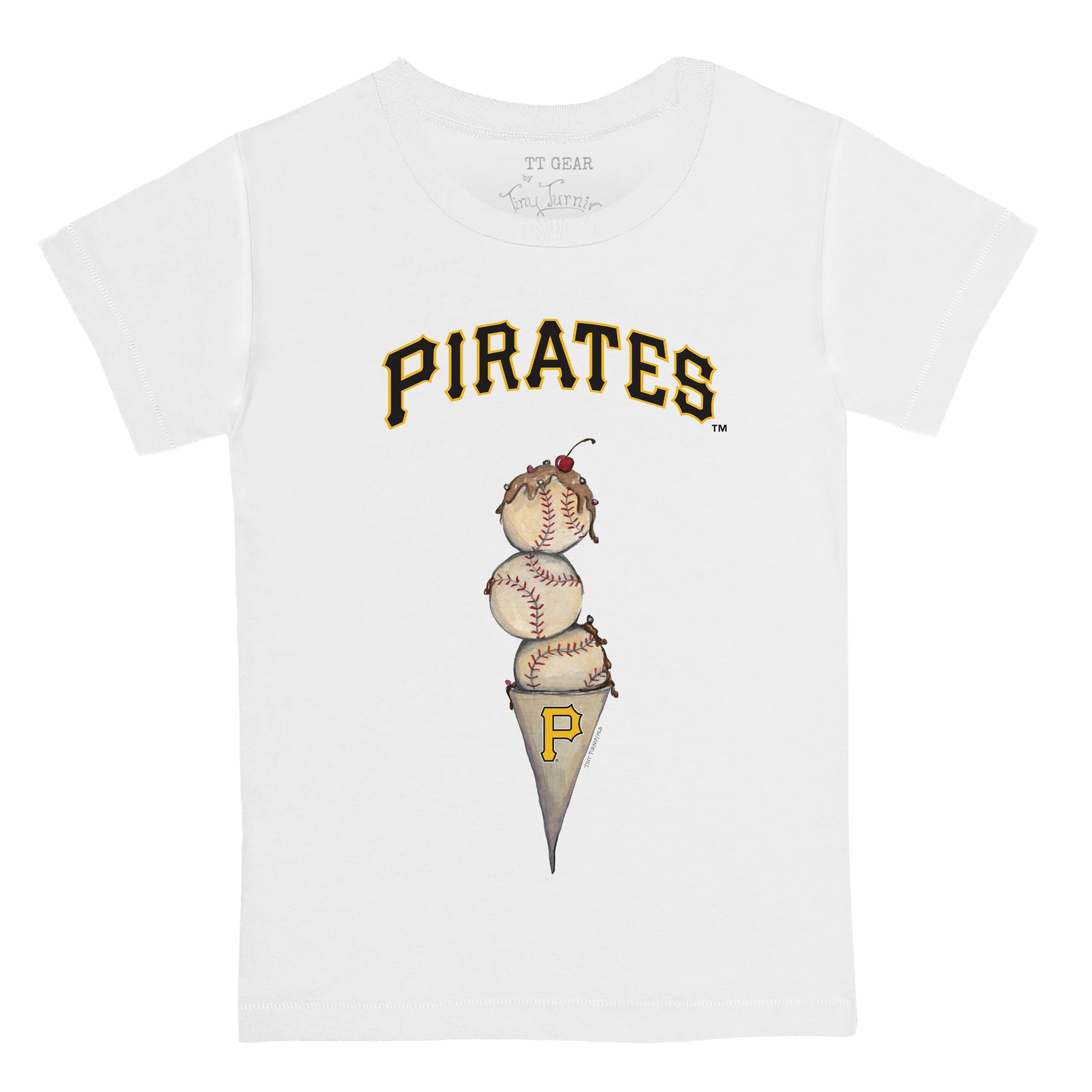 Pittsburgh Pirates Triple Scoop Tee Shirt