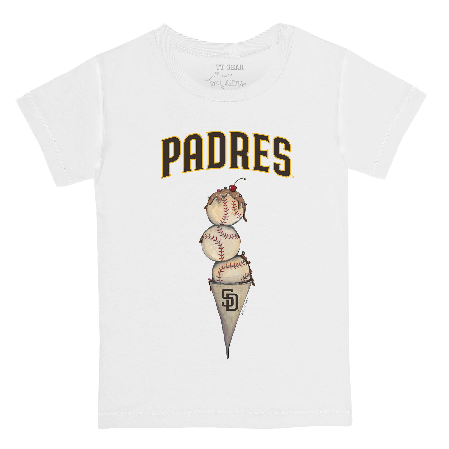 San Diego Padres Triple Scoop Tee Shirt