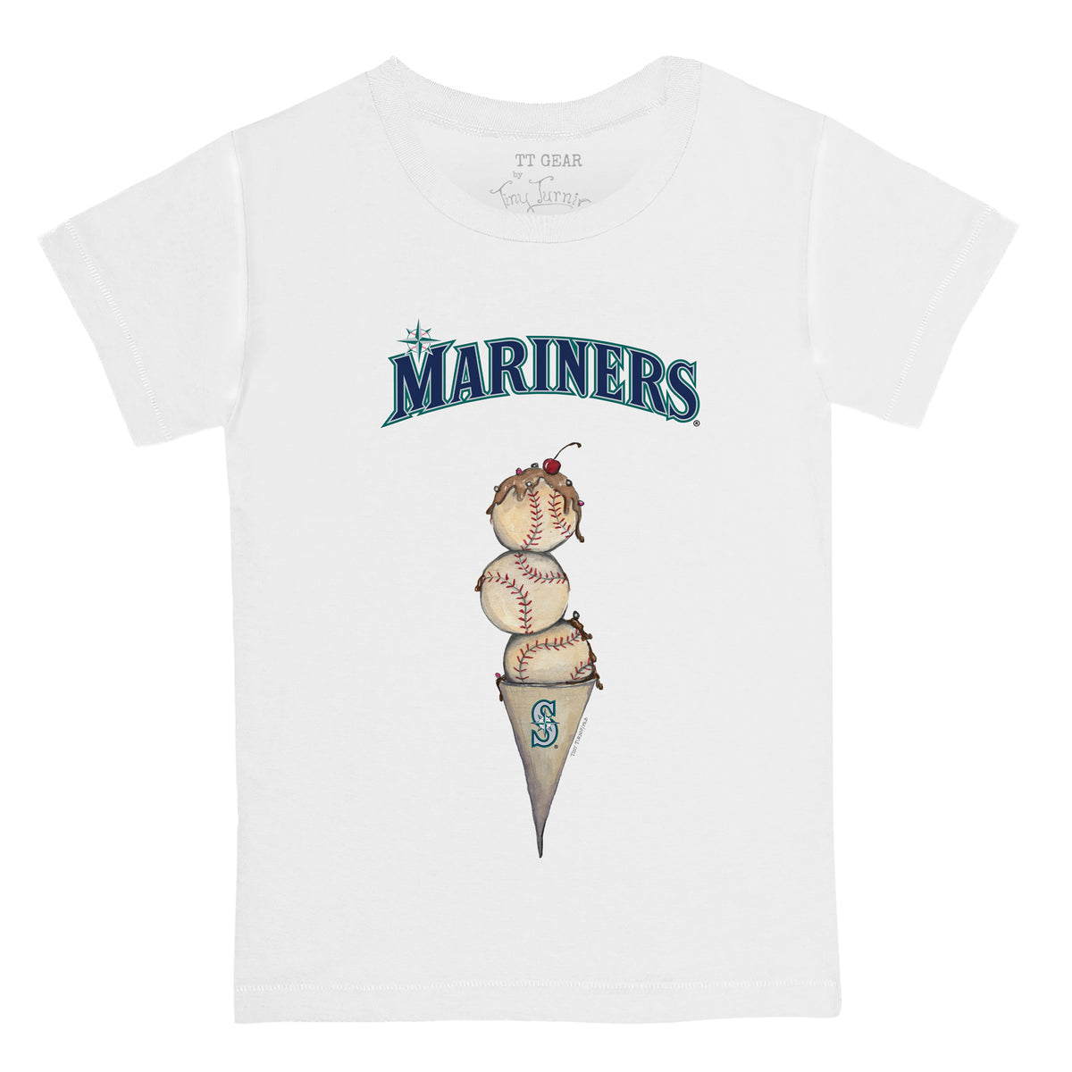Seattle Mariners Triple Scoop Unisex Tee Shirt