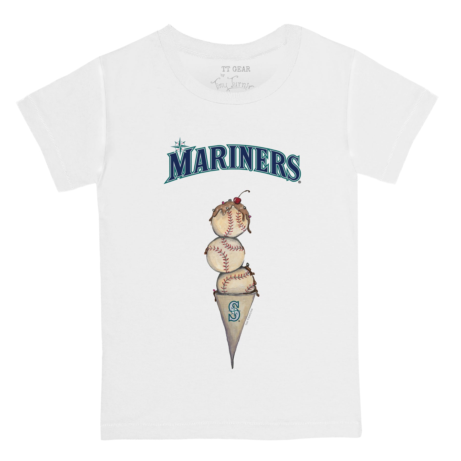 Seattle Mariners Triple Scoop Unisex Tee Shirt