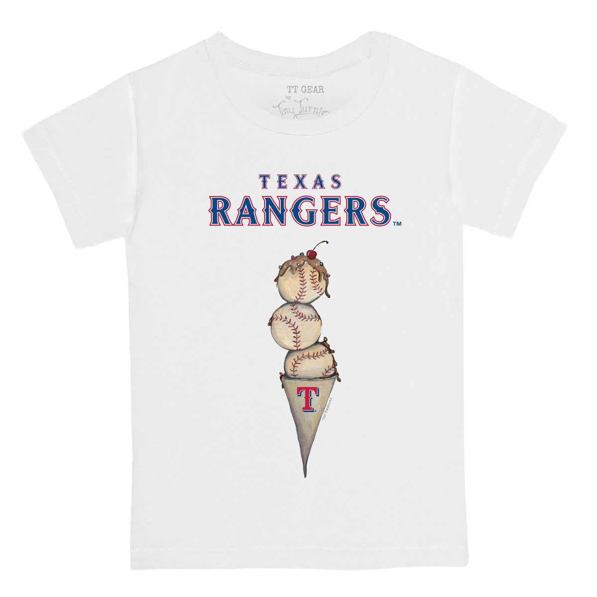 Texas Rangers Triple Scoop Unisex Tee Shirt