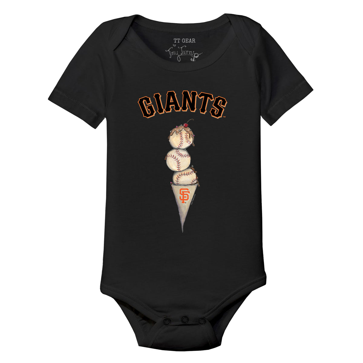 San Francisco Giants Triple Scoop Short Sleeve Snapper