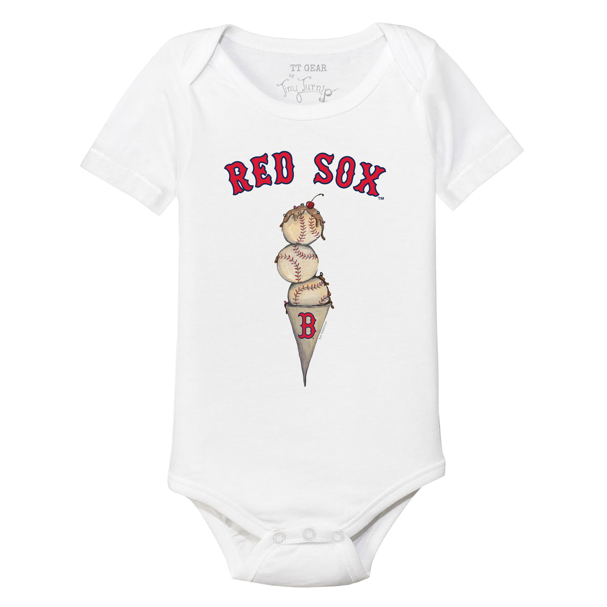Boston Red Sox Triple Scoop Short Sleeve Snapper