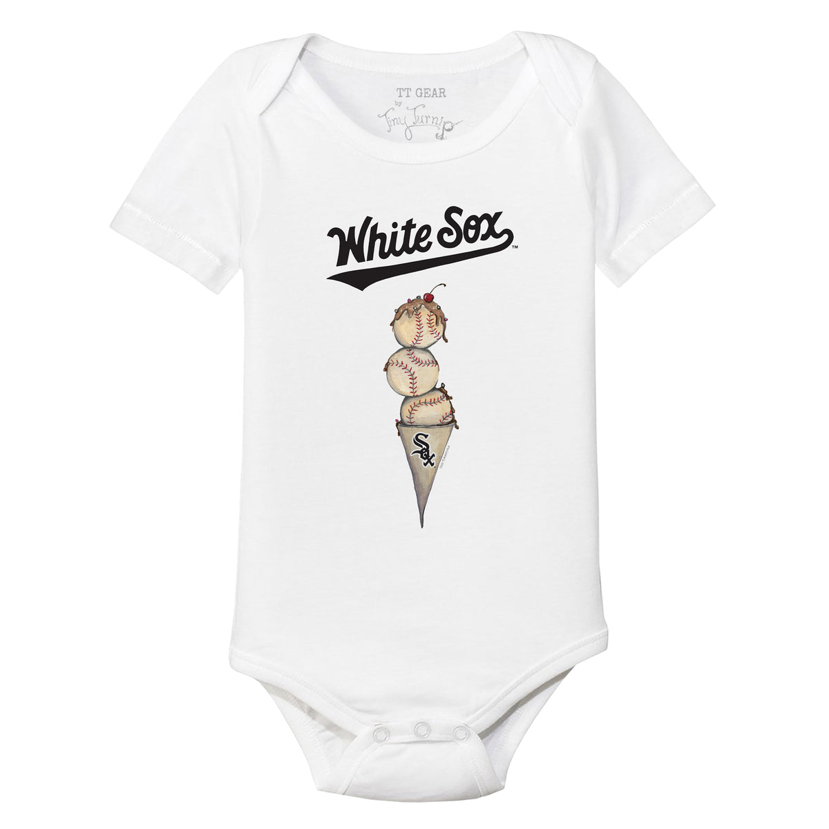 Chicago White Sox Triple Scoop Short Sleeve Snapper