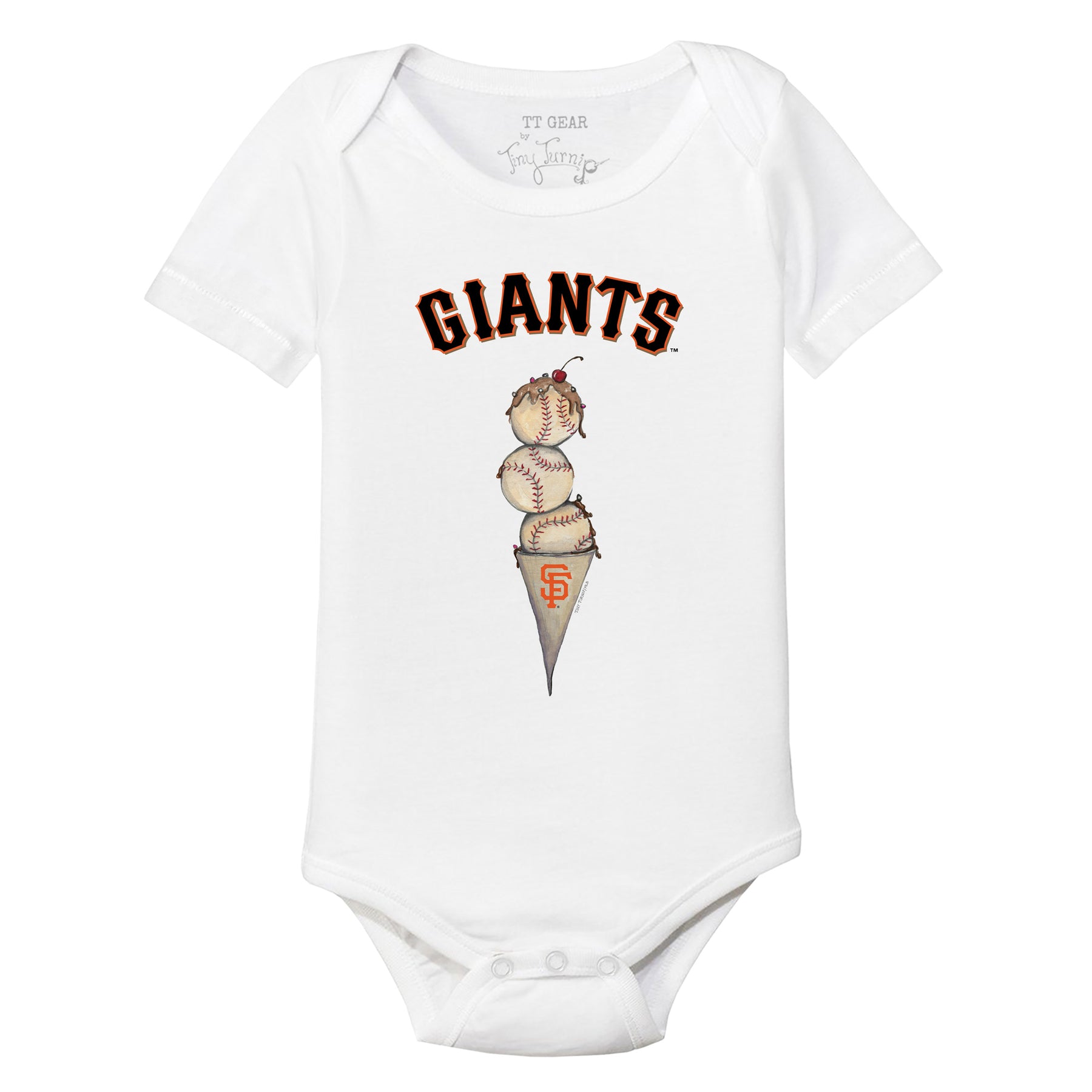 San Francisco Giants Triple Scoop Short Sleeve Snapper