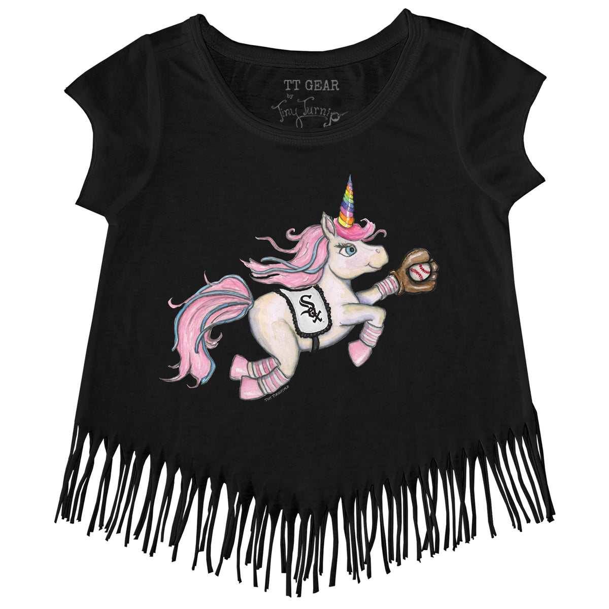 Chicago White Sox Unicorn Fringe Tee