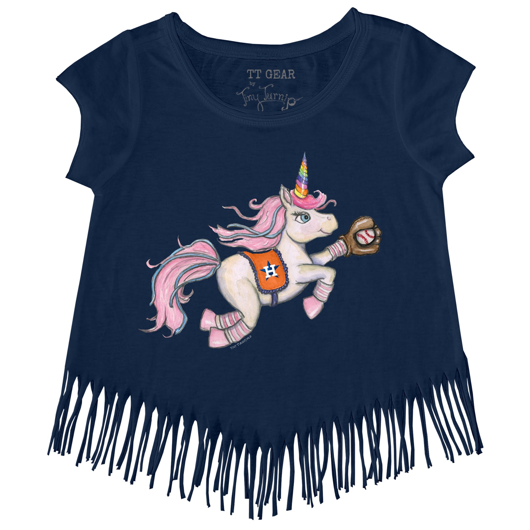 Houston Astros Unicorn Fringe Tee