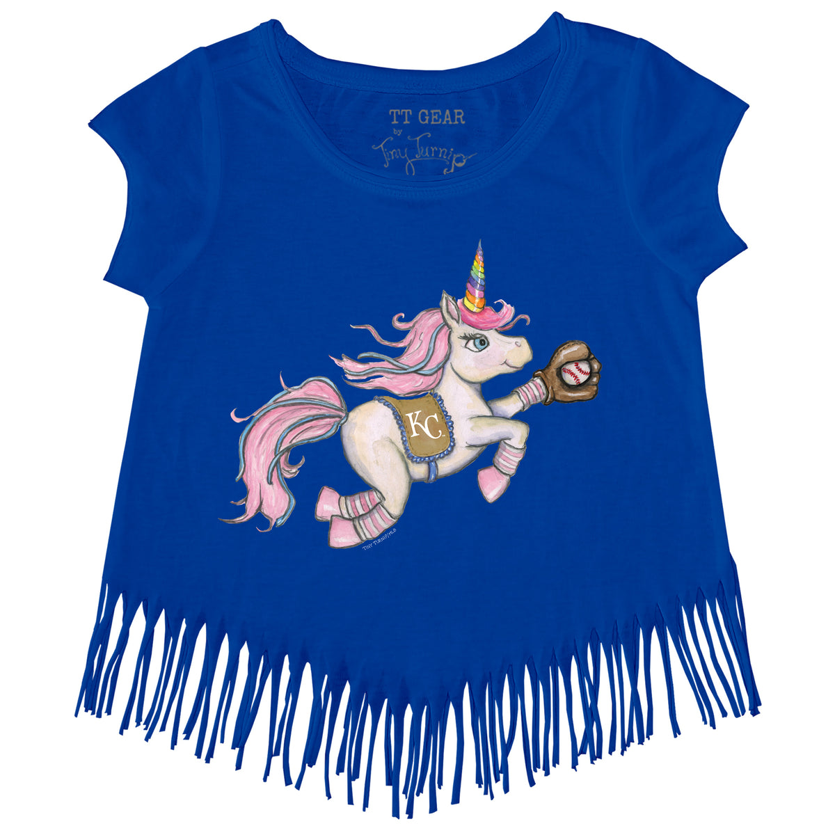 Kansas City Royals Unicorn Fringe Tee