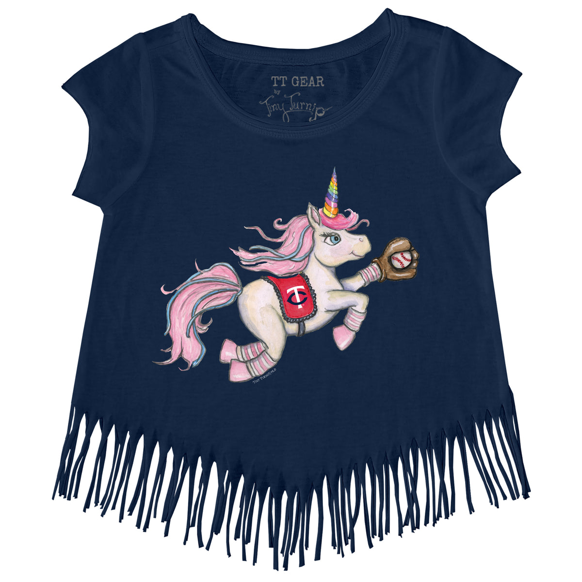 Minnesota Twins Unicorn Fringe Tee