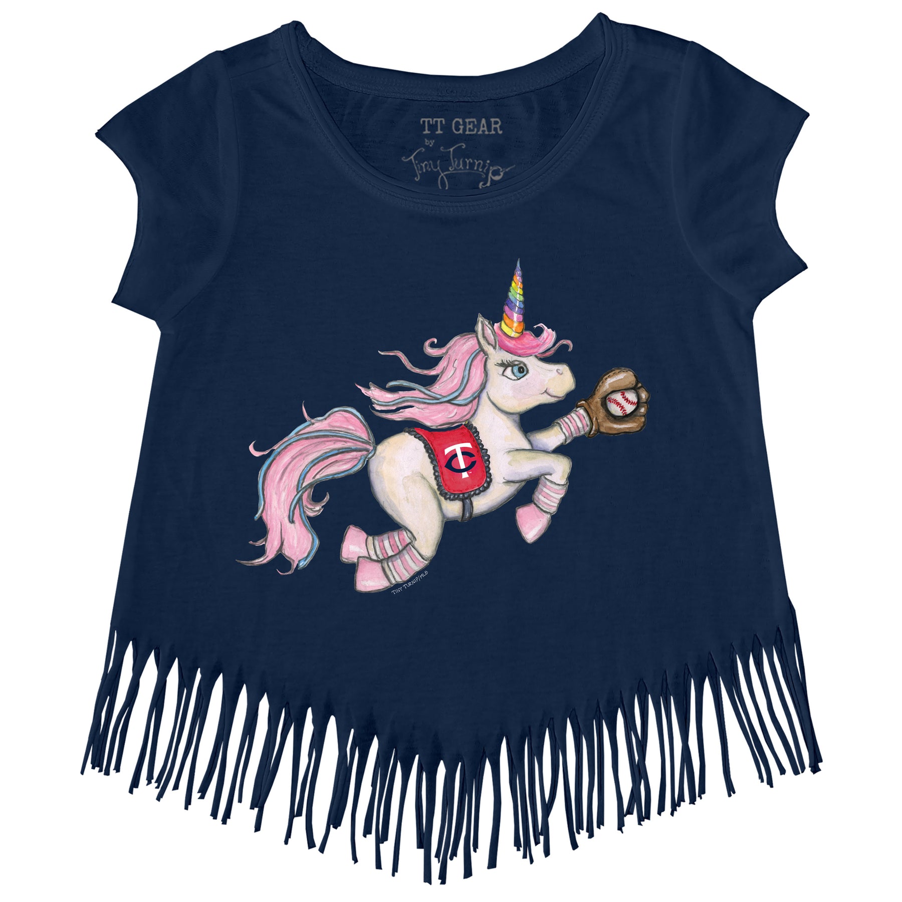 Minnesota Twins Unicorn Fringe Tee